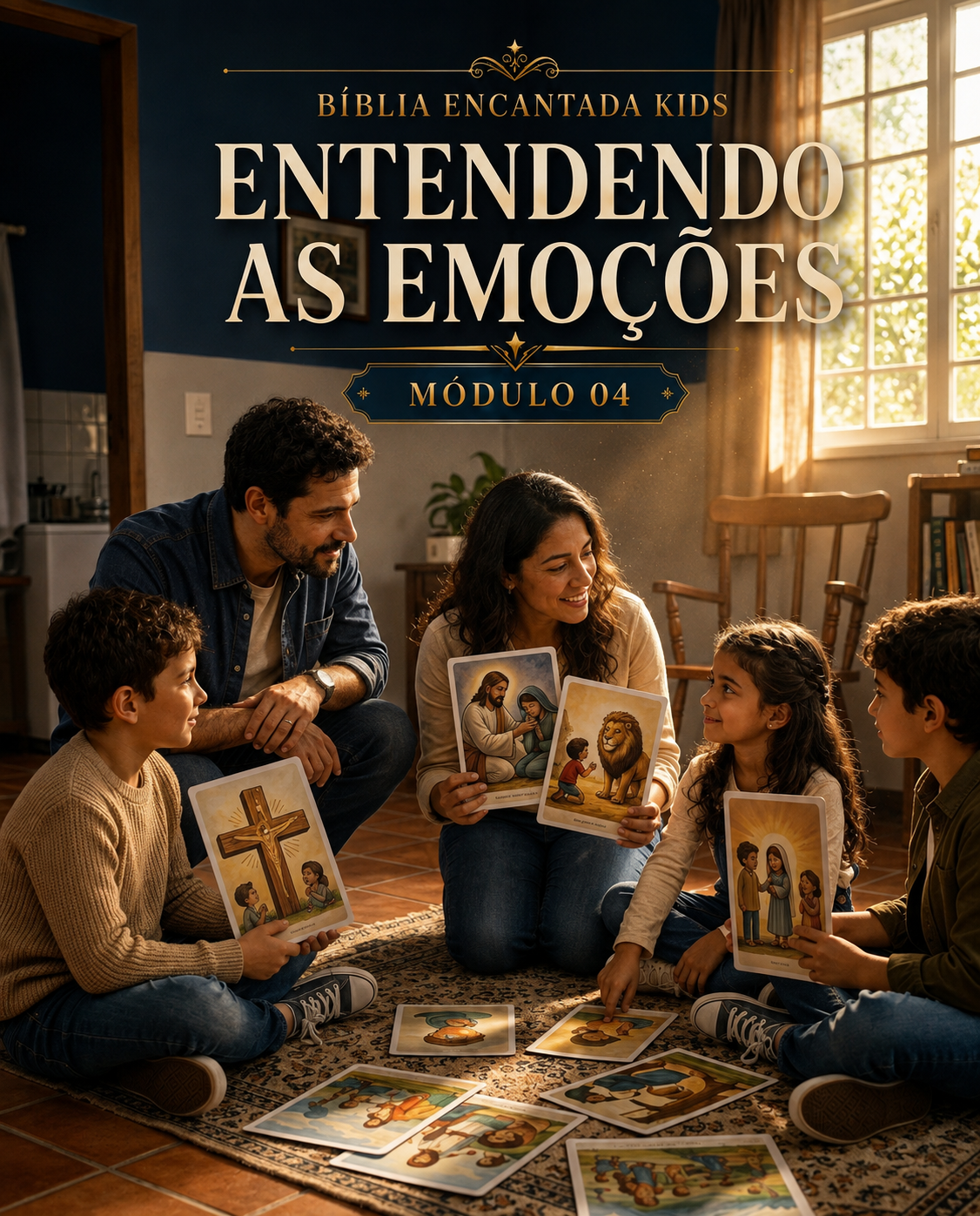 Capa do material 04 — Entendendo as Emoções