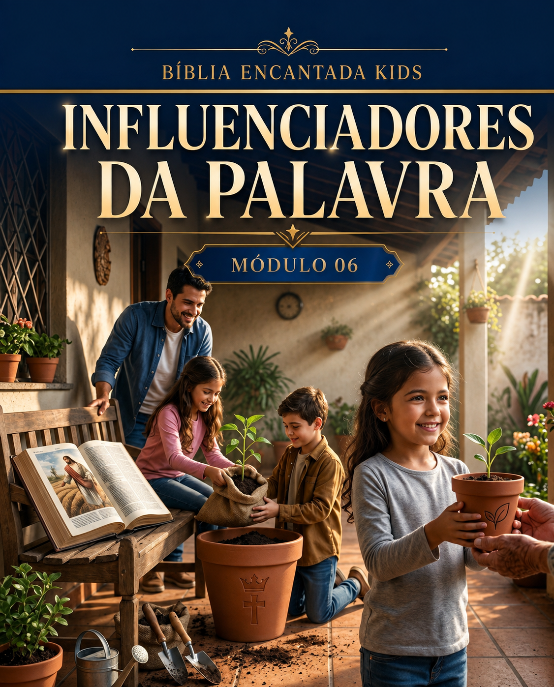 Capa do material 06 — Influenciadores da Palavra
